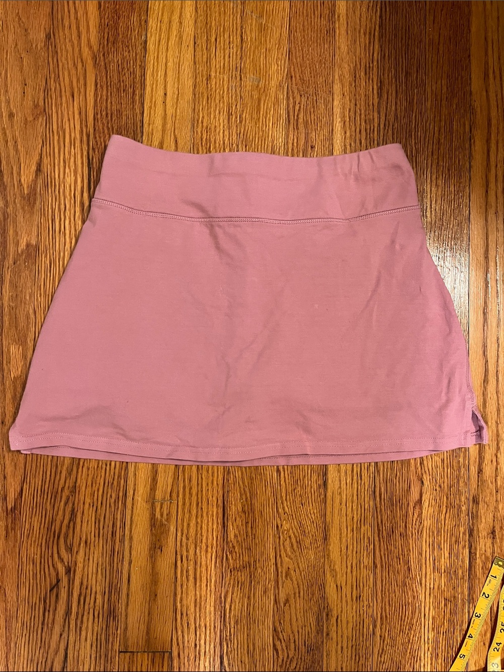 Pact On-The-Go Pink Stretch Mini Skort